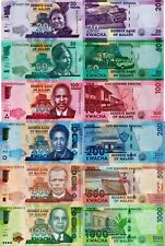 MALAWI - Lotto 6 banconote 20/50/100/200/500/1000  kwacha FDS - UNC, używany na sprzedaż  Wysyłka do Poland