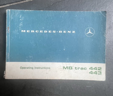 Mercedes trac 442 for sale  TRING