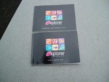 Caravan explorer handbooks for sale  KIDDERMINSTER