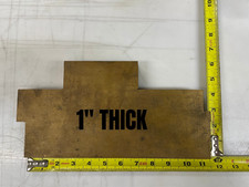Thick brass flat for sale  Palm Beach Gardens