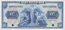 Banknote deutschland deutsche gebraucht kaufen  Eisenach