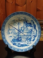 Antique pearlware blue for sale  KETTERING