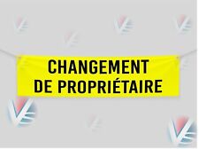 Bâche changement propriétair d'occasion  Plougastel-Daoulas