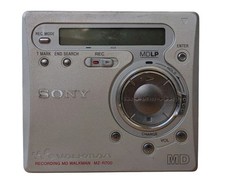🔥Sony Minidisc Recorder Player MZ R700 Srebrny kolekcjoner muzyki rzadki przetestowany 🔥, używany na sprzedaż  Wysyłka do Poland