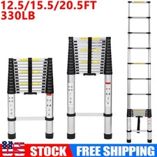 Telescoping ladder aluminum for sale  USA