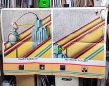 Usado, Black Sabbath - Pôster promocional original 1976 Technical Ecstasy ~ LPs da Warner Bros. comprar usado  Enviando para Brazil