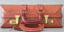 Vintage lederkoffer weekender gebraucht kaufen  Limburgerhof