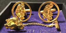 Vintage cufflinks tie for sale  PINNER