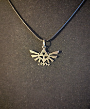 Zelda Link Triforce Halskette Silber - Charm Anhänger Schmuck. Süß Geschenk N64 comprar usado  Enviando para Brazil