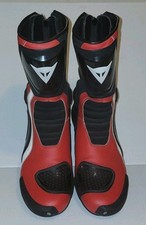 Botas de corrida Dainese Giro ST motocicleta tamanho EUA 12.5 EU 46 preto/vermelho/branco comprar usado  Enviando para Brazil