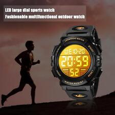 Relógio de pulso masculino digital SKMEI cronômetro LED relógio de pulso para acampamento viagem caminhadas comprar usado  Enviando para Brazil