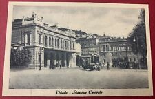 Cartolina trieste stazione usato  Montegranaro