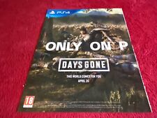 PAD57 ANÚNCIO DE JOGO DE 2 PÁGINAS 12X18 DIAS DESAPARECIDOS PLAYSTATION PS4 comprar usado  Enviando para Brazil