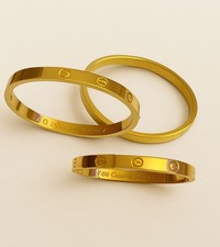 Gold tone screw for sale  LONDON