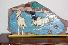 Peinture plaque granit d'occasion  Bordeaux-