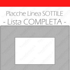 Placche compatibili bticino usato  Italia