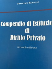 compendio diritto privato usato  Verona