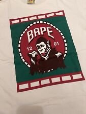 Bape shirt white for sale  San Francisco