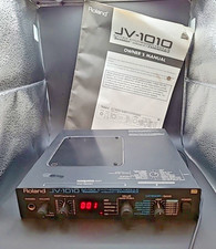 Módulo sintetizador de voz Roland JV-1010 64 expansível com manual e fonte de alimentação, usado comprar usado  Enviando para Brazil