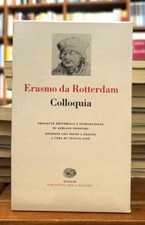 Erasmo rotterdam colloquia usato  Firenze