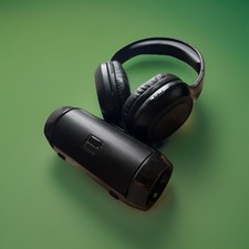 Juego de auriculares inalámbricos Bluetooth y altavoces Bluetooth de ATRIX segunda mano  Embacar hacia Mexico