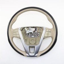 Volante Volvo OEM S60 V60 XC60 couro preto/bege com Bluetooth 31470183 comprar usado  Enviando para Brazil