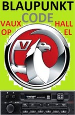 Código de rádio VAUXHALL OPEL CORSA ASTRA fornecido para código de segurança de rádio BLAUPUNKT comprar usado  Enviando para Brazil