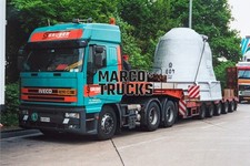 LKW Foto Iveco EuroTech Schwerlasttransporter Italien grün Gruber Logistic #a7nd comprar usado  Enviando para Brazil