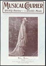 1928 Ellen Ballon foto musical correio capa moldura comprar usado  Enviando para Brazil