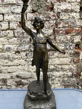 Statue lampe pétrole d'occasion  Hesdin