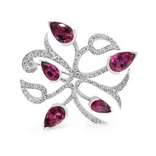 Boodles rubelite diamond for sale  UK