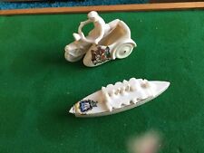 Crested china. military for sale  GRAVESEND