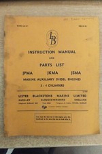 Lister jpma jkma for sale  BRIDPORT