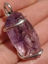 Amethyst pendant natural for sale  LEEDS