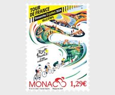 Mônaco 2024 Final Stage NICE TOUR De France velo mapa de ciclismo de bicicleta 1v sem marca de charneira comprar usado  Enviando para Brazil