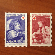 França Yvert Num 1700-1701 Cruz Vermelha Cinza 1971 comprar usado  Enviando para Brazil