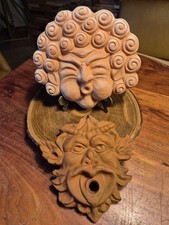 Charmante terrakotta wandmaske gebraucht kaufen  Göppingen