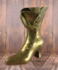 Brass boot doorstop for sale  Naples