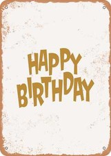 Metal sign happy for sale  USA