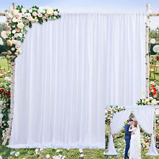 10ft silk white for sale  DUNSTABLE