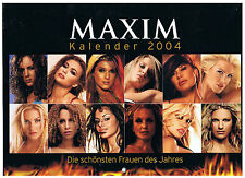 Maxim kalender 2004 gebraucht kaufen  Hamburg