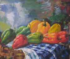 Dipinto olio tavoletta. usato  Roma