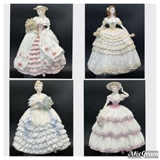 Coalport four flowers for sale  STOKE-ON-TRENT