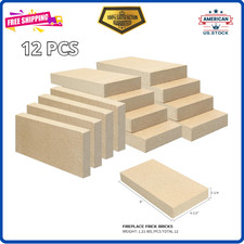 12pcs woodstove firebricks for sale  Montgomery