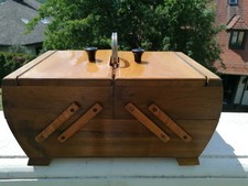 Alter holz nähkasten gebraucht kaufen  Pforzheim
