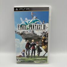 PSP Final Fantasy III FF3 japońskie angielskie napisy Sony Playstation przenośne na sprzedaż  Wysyłka do Poland