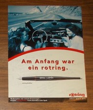 Seltene werbung rotring gebraucht kaufen  Legden