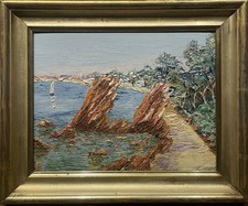 Tableau peinture cadre d'occasion  Le Beausset