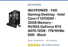Ibuypower y40 gaming for sale  Los Angeles