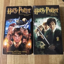 LOTE Harry Potter VHS Chamber of Secrets & The Sorcerer’s Stone comprar usado  Enviando para Brazil